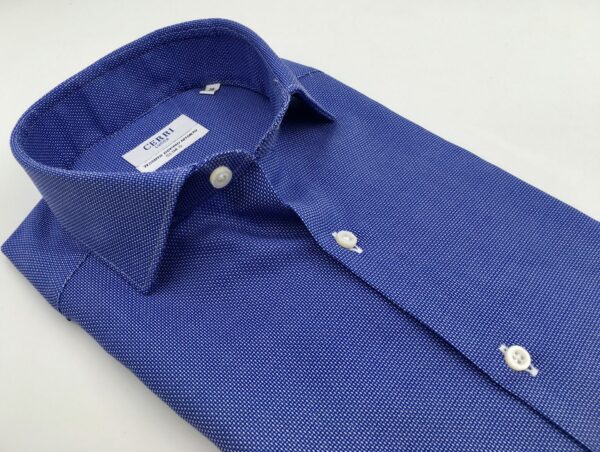 blue pure cotton shirt