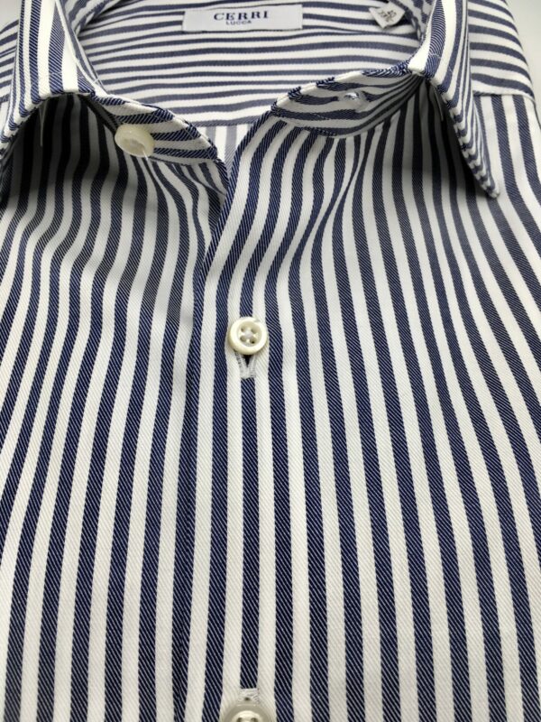 pure twill cotton slim fit shirt - Image 2