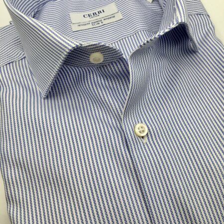 camicia millerighe puro cotone royal oxford doppio ritorto